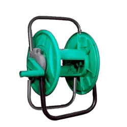 Portable Plastic Hose Reel With Stand for upto 200 Feet Pipe